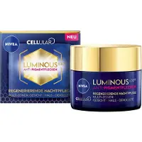 Nivea Cellular Luminous630 - Nachtcrème - 50ml - Tegen Pigmentvlekken - Huidregeneratie