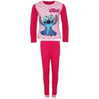 Disney Lilo en Stitch Scrump Roze kinderpyjama's lange pyjama's 6 jaar / 116 cm