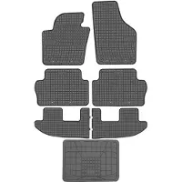 Frogum el Toro Serie - Seat Alhambra II Automatten - 7-zits - Zonder Stoppers - 2010-2018