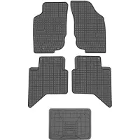 Frogum El Toro Serie - Rubberen Automatten - Voor Toyota Hilux VII - 2005- - Met Universele Tunnelbescherming