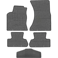 Frogum Audi Q5 I Serie - Rubberen Automatten met Tunnelbescherming - 2008-2017 - Zwart