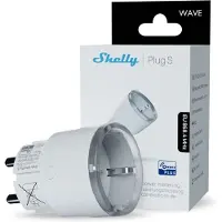 Shelly Smart plug | Max. 2500W | Z-Wave | IP20 | Wit (NL)