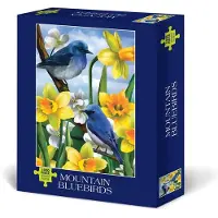 Willow Creek Press Mountain Bluebirds Puzzel 1000 Stukjes