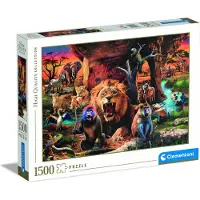 Clementoni - Puzzel - 1500 Stukjes - Dieren Thema - Puzzel Voor Volwassenen - High Quality Collection