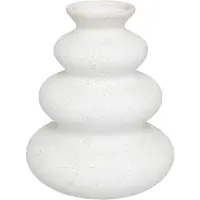 Atmosphera Decoratieve keramische vaas, 20 cm