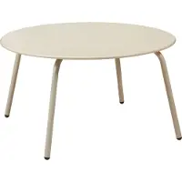 Home & Styling Tafel beige ø70xh40cm beige Kunststof Tafel