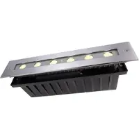 Deko-light Line II WW 730262 Vloerinbouwlamp LED vast ingebouwd LED G (A - G) 11.90 W Zilver