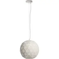 LIGHT IMPRESSIONS Asterope rund 400 342130 Hanglamp LED, Halogeen E27 40 W Wit