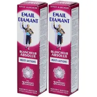 Email Diamant Blancheur Absolue Tandpasta 2x75 ml Tandpasta