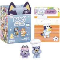Bluey verzamelfiguren - mini speelfiguren 2-pack blind box.