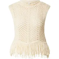 ONLY Gebreide top 'ONLKIMMIE' crème