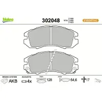 Valeo 302048 Remblokken