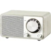 Sangean WR-7 PLUS - FM radio met Bluetooth - Houten behuizing - Midnight Oak