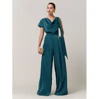 SAVEL Jumpsuit 'Erica' cyaan blauw