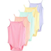 Next Rompertje/body turquoise / geel / lichtlila / lichtoranje / lichtroze