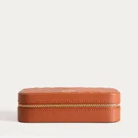 Homla - Sieradendoos - RINAS - bruin - 20,5 x 10,5 x 6 cm
