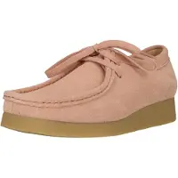 Clarks Veterschoen 'Wallabee EVO' lichtroze