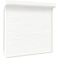 vidaXL Rolluik Wit 160 x 150 cm Aluminium en polyurethaan