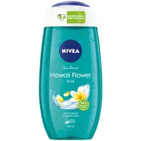 Nivea 1 x - Douchegel - Hawaii Bloem & Olie - Verzorgend & Verfrissend - 250 ml - Douchegel Hawaiibloem - Huid Verzorging - Huid Hydriatatie - Zijdezacht Schuim - Huidgevoel