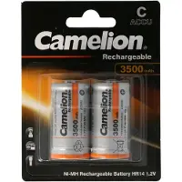 Camelion NH-C3500BP2 - Batterijen Ni-MH 3500mAh - Snel oplaadbaar - Zilver