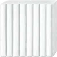 Fimo professional - ovenhardende boetseerklei - blok 57 gr - wit