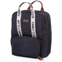 Childhome Luierrugzak Family Club Signatur zwart