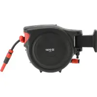 TRIZERATOP Automatische Tuinslangoprol 15m met Muurbevestiging