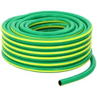 vidaXL Tuinslang 5-laags Groen en Geel 12 mm PVC