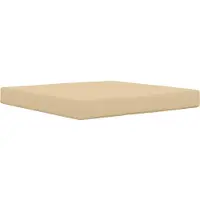 vidaXL Buitenbankkussen Beige 80 x 80 x 8 cm Polyester