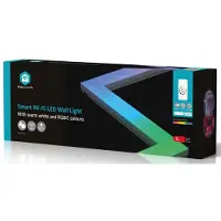 Nedis SmartLife Decoratieve Verlichting | Wand Bar | Wi-Fi | RGBIC / Warm Wit | Android