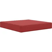 vidaXL Buitenbankkussen Polyester Wijnrood 60 x 60 cm