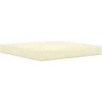 vidaXL Buitenbankkussen Crème 80 x 80 x 8 cm Polyester
