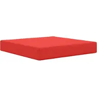 vidaXL Buitenbankkussen Polyester Rood 60 x 60 cm