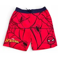 Marvel - Spiderman - Zwembroek - Rood - Zwemshort - Boardshort - Swim trunk - Jongens - Junior - Maat 122/128 - Zwembad