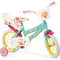 Toimsa Children's bicycle 14" Peppa Pig green 1498