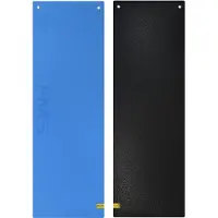 HMS Fitness Mat - Blauw/Zwart - 15 mm