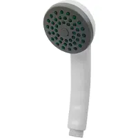 EDM Douchekop wit Ø7x4.2x19cm - Badkamer - Douche - Douchekop