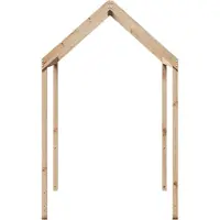 vidaXL Kinderbedhuisje 207x95,5x159 cm massief grenenhout