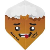 Bull's Smiley 100 Crazy Std. - Dart Flights