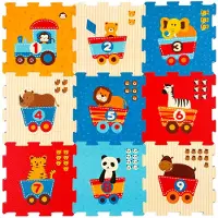 B Beez - Foam Floor Puzzle Mat, 19 Pcs (53004)