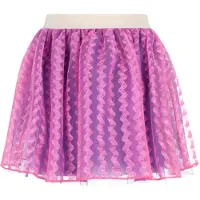 B.NOSY mesh korte rok roze Meerkleurig - maat 98 | Rok van