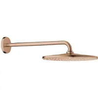 GROHE Hoofddoucheset rainshower 310 rond, mono 9,5 l/m, warm sunset geborsteld