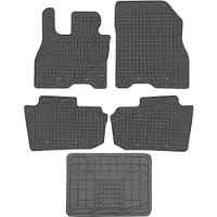 Frogum el Toro Serie - Rubbermatten - Nissan Leaf II - Zwarte Kleur - Zonder Stoppers
