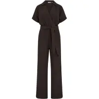 We fashion Jumpsuit donkerbruin
