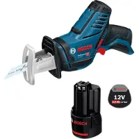 Bosch accu-reciprozaag GSA 12V-14 / 1x 2,0 Ah accu