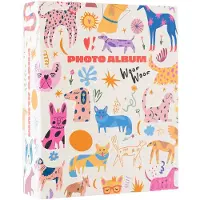 Erik Editores Cute Dogs 13x20 Cm 304 Pockets Photo Album Roze Kinderen
