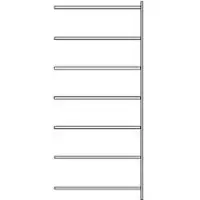 Ssi R3000 rekken, aanbouwrek, B 1315 x D 300 mm, legbordgewicht 150 kg