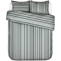 Essenza Dekbedovertrek Donna Global Grey Satijn-240 x 200 / 220 cm | Lits-Jumeaux