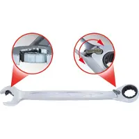 Ks Tools 503.5924 503.5924 Ring-steeksleutel Sleutelbreedte (metrisch) 24 mm