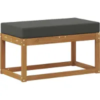 vidaXL Buitenstoel Bank Massief Acacia Hout Naturel